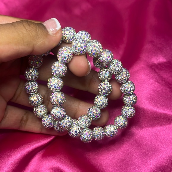 Dimond Bedazzled Big Beaded Bracelet 💍💎 - Picture 4 of 4